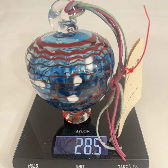 Spirit Catcher by Hickory Street Hot Glass Inc. Hand blown Glass Orb Witch Ball - Picture 8 of 9